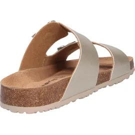 TAMARIS Damen Pantolette beige, Gr.39 - Beige - 39 EU