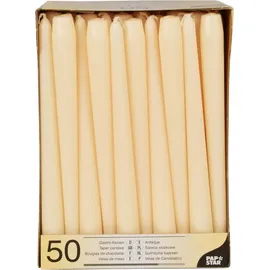 Papstar Duftkerze 25 cm 50 St. champagner