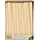 Papstar Duftkerze 25 cm 50 St. champagner