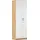 Rauch Garderobe Kleiderschrank Schrank Schuhschrank Putzschrank MINOSA 69 cm x 210 cm x 41 cm Braun/Grau