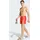 adidas Badeshorts Football-Inspired Graphic Ice Tangerine/White S