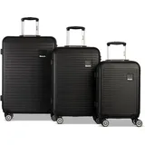 BENCH Voyage Koffer-Set 3-tlg. schwarz