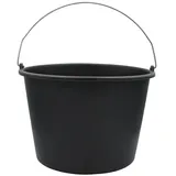 Bradas Putzeimer PVC 12L Schwarz