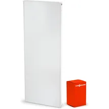 Viessmann Planheizkörper 2200 x 600 mm 1235 W weiß Mittelventil