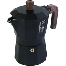 Pintinox Black&Wood 6 Tassen Schwarz