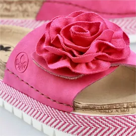 Rieker Damen Pantoletten 69562-31 rosa