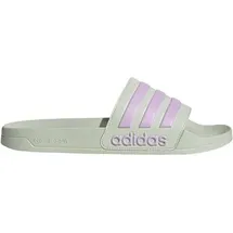 adidas Shower Adilette Linen Green / Bliss Lilac / Bliss Lilac 36 2/3
