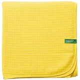 BENETTON Kuscheldecke 140 x 190 cm Gelb