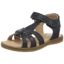Bisgaard Mädchen Bex T-Spangen Sandalen, Blau (navy 1410), 29 EU