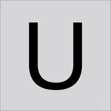 RZB Buchstabe "U" 99222.013.U