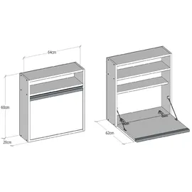 Skye Decor Schreibtisch Optimum Weiß