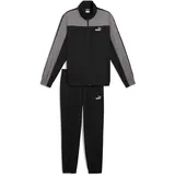 Puma Woven Colorblock Tracksuit Gewebte Anzüge, Puma black M