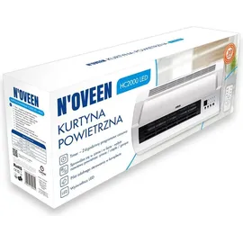Noveen HC2000 LCD Luftschleier Wand Heizlüfter Wand Ventilator mit Fernbedienung und Lcd-anzeige,2000w