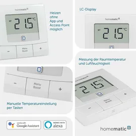 Homematic IP Wandthermostat Basic Weiß