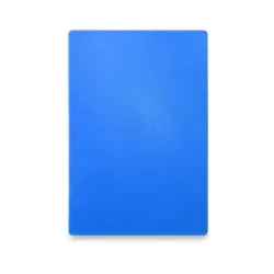 HENDI Schneidebrett hygienisch, HACCP, 600 x 400 x 18 mm 825624 , Farbe: blau