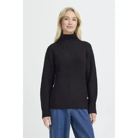 Oxmo Rollkragenpullover schwarz XL