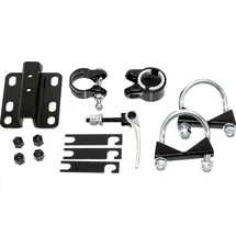 Trail-Gator Trail Gator Adapter-Set für Kinderrad Adapter schwarz/Silber