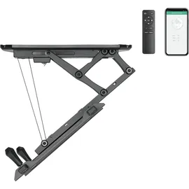 Maclean Brackets Maclean elektrische Neigbare TV Halterung mit App-Steuerung 32-70" für Decke Dachschräge inkl. Fernbedienung, bis 35kg MC-880T