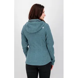 DEPROC activ Glory May Strickfleecejacke Grau M