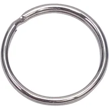 Reiher Schlüsselring 2-teilig,Außen, Durchmesser 26mm Stahl vernickelt gehärtet