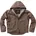 Lined Canvas Work Jacke Frontier Brown XL