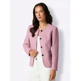 Creation L Premium creation L Blusenblazer Woll-Mix-Blazer Langarm rosa 36