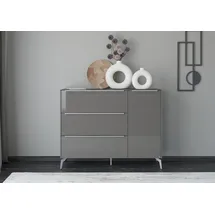 Set One by Musterring Sideboard Reno (1 St), Mit Winkelfuß in diversen Farben, 109 cm Höhe & Farbauswahl grau