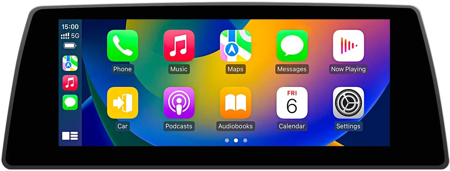 Junsun CarPlay für BMW E60 E61 E90 E91 CCC CIC - 5 Series CCC - 8+256GB - 10.25 inch