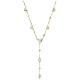Swarovski Imber Y-Halskette Gold/Weiß
