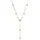 Swarovski Imber Y-Halskette Gold/Weiß