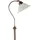Searchlight Verstellbare Stehlampe - Antiker Messing- und Scavo-Glasschirm 140,0cm Braun