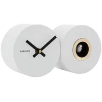 Karlsson Kuckucksuhr 26,0 cm Duo Cuckoo weiß