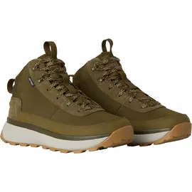 The North Face Winterstiefel THE NORTH FACE "M BERGEN MID WP", Herren, Gr. 45, beige (sycamore, soapstone), Leder, Schuhe Winterstiefel, Winterschuhe, Winterboots, Snowboots, wasserdicht