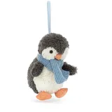 Jellycat Peanut Penguin Decoration 10cm