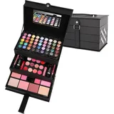 ZMILE COSMETICS Kosmetik-Koffer Beauty Case black 82 Teile Paletten & Sets