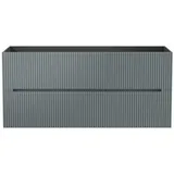 vente-unique Waschbeckenunterschrank Pavani grau 120 cm,