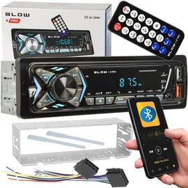 Blow X-PRO MP3/USB/Micro-USB/BLUETOOTH-Radio Auto Schwarz