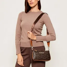Valentino Regina Schultertasche Polyurethan Brown
