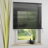 LIEDECO Aluminium-Jalousie 50 x 160 cm schwarz