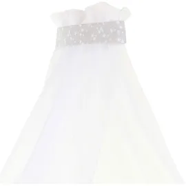 babybay Himmel Stoff Perlgrau