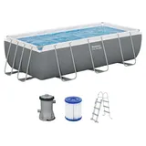 BESTWAY Power Steel Frame Pool rechteckig