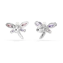 Swarovski Ohrstecker 2026 CAPSULE Lila/Pink/Weiß 5737371 Metall