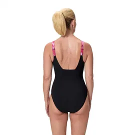 Speedo Badeanzug Damen Schwarz/Anthracite 42