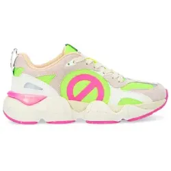 NO NAME für Damen. PNVKNS0 Krazee Runner Lederturnschuhe aus recycelten Materialien mit einer leichten, mehrfarbigen Grafiksohle (38), Wohnu