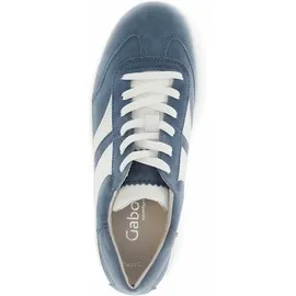 Gabor Sneaker Low Damen Blau Weite