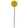 Alco Landkartennadeln 813 8x16mm gelb