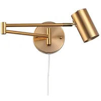 Barcelona LED Verstellbare Wandleuchte mit Stecker "lisa" - E27 G45