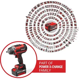 Einhell Professional IMPAXXO 18/450 (1x4,0Ah) Power X-Change (18 V, 450 Nm, Brushless, Außenvierkant-Aufnahme, inkl. 4 Ah Akk...