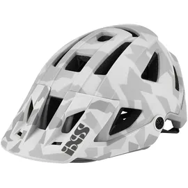 IXS Trigger AM MIPS Mountainbike/E-Bike/Fahrradhelm, Grau mit Camouflage-Muster, Taille SM (54-58cm)