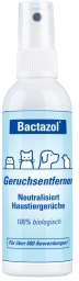 Bactazol Geruchsentferner, Neutralisiert unangenehme Haustiergerüche, 80 ml - Sprühflasche